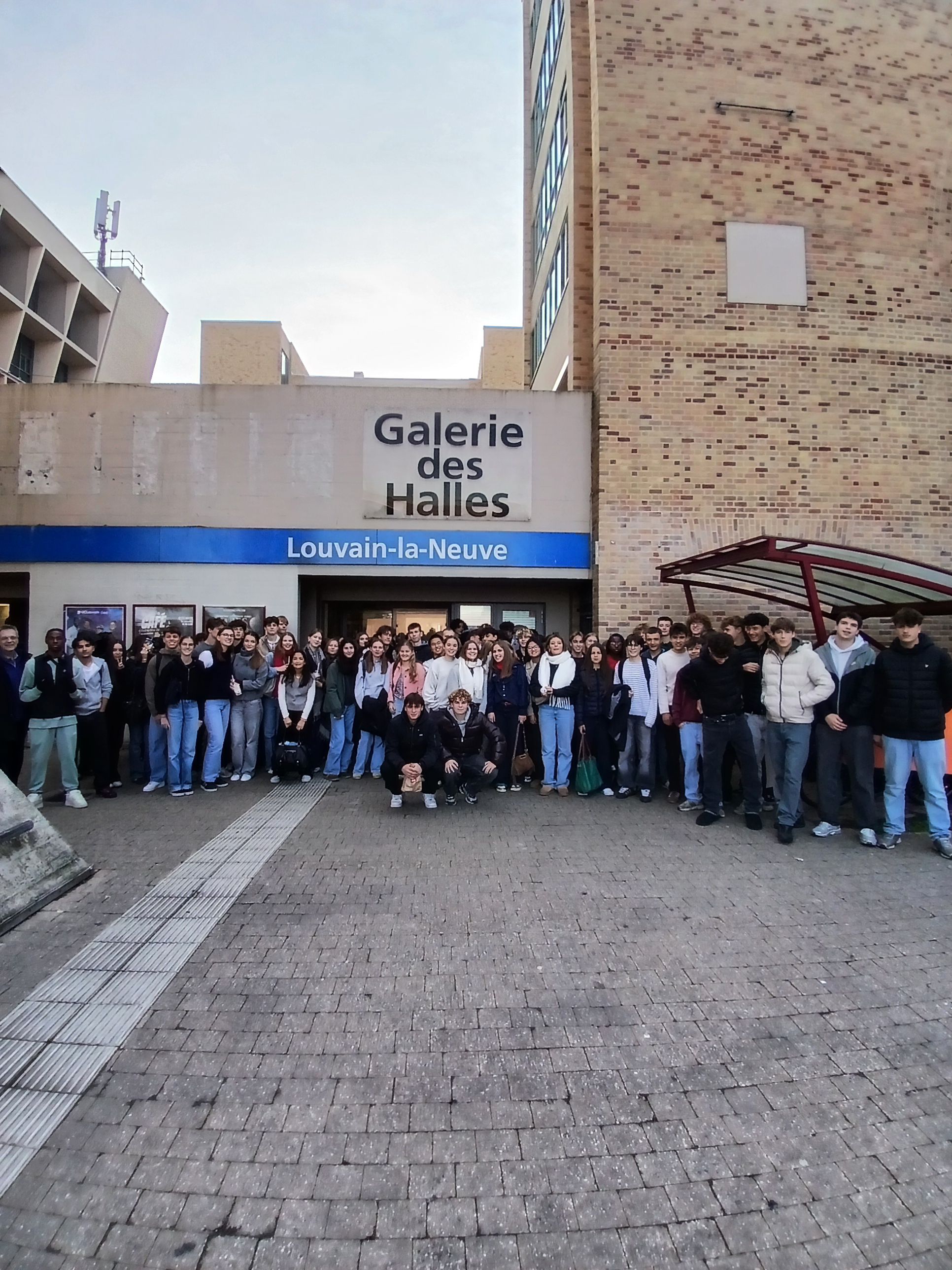 Vertrek naar Louvain-La-Neuve