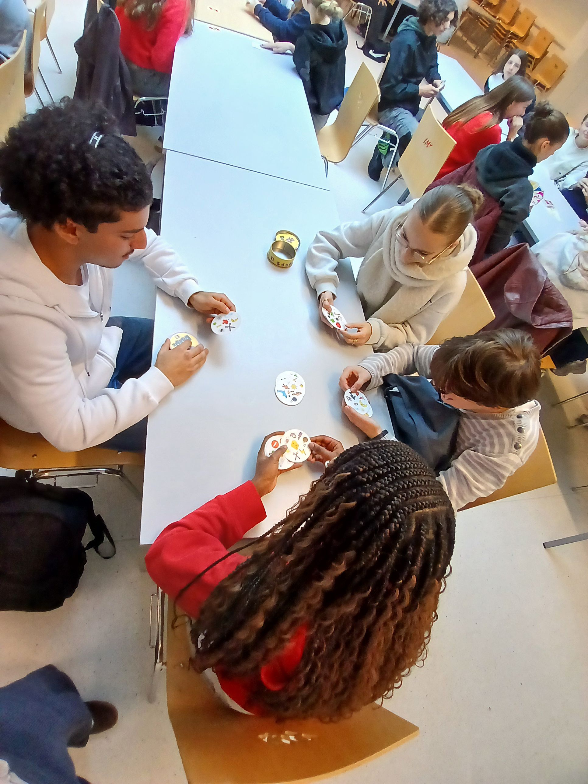 Speeddaten met Waalse leerlingen