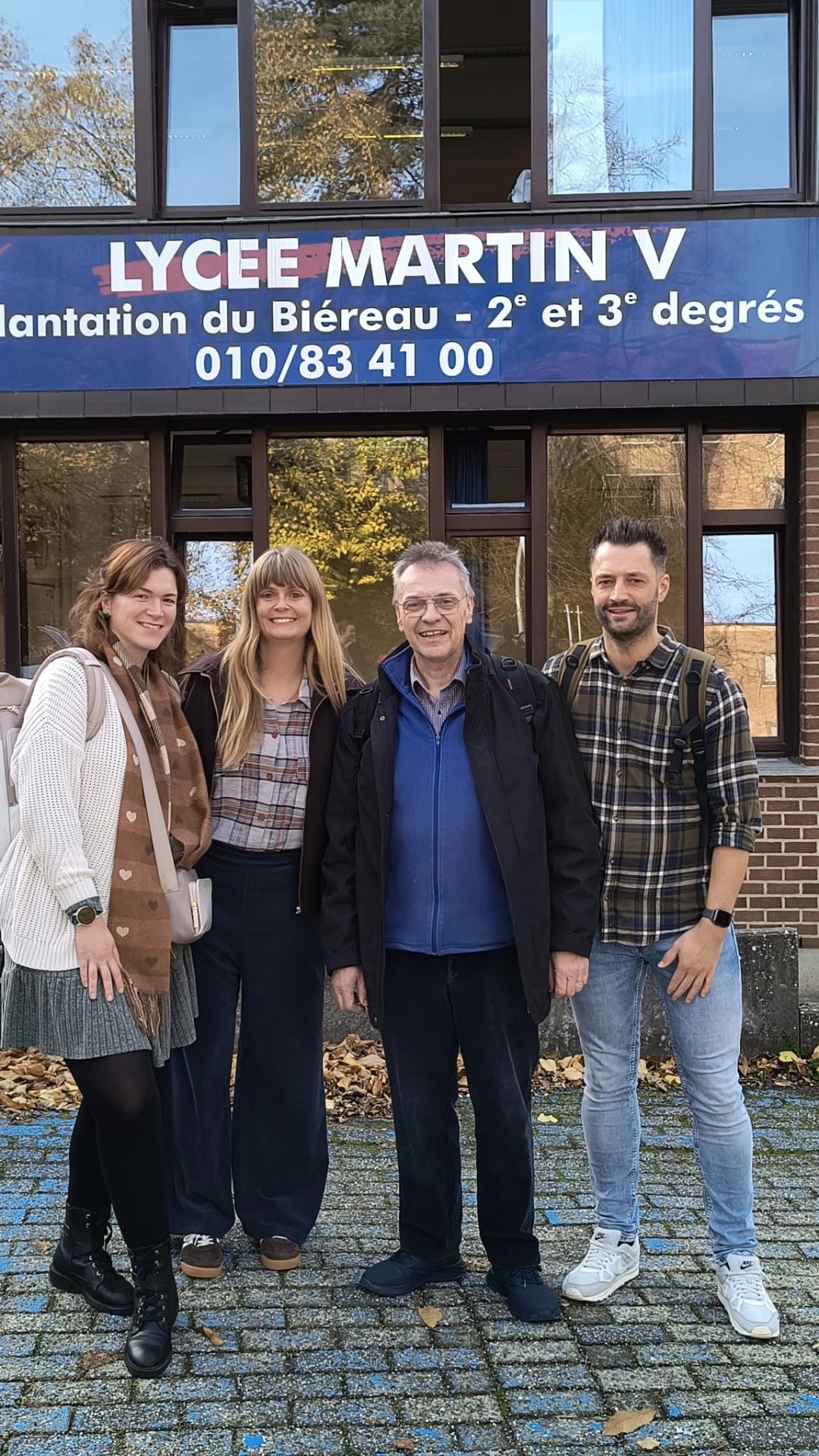 Afsluitmoment van de uitstap